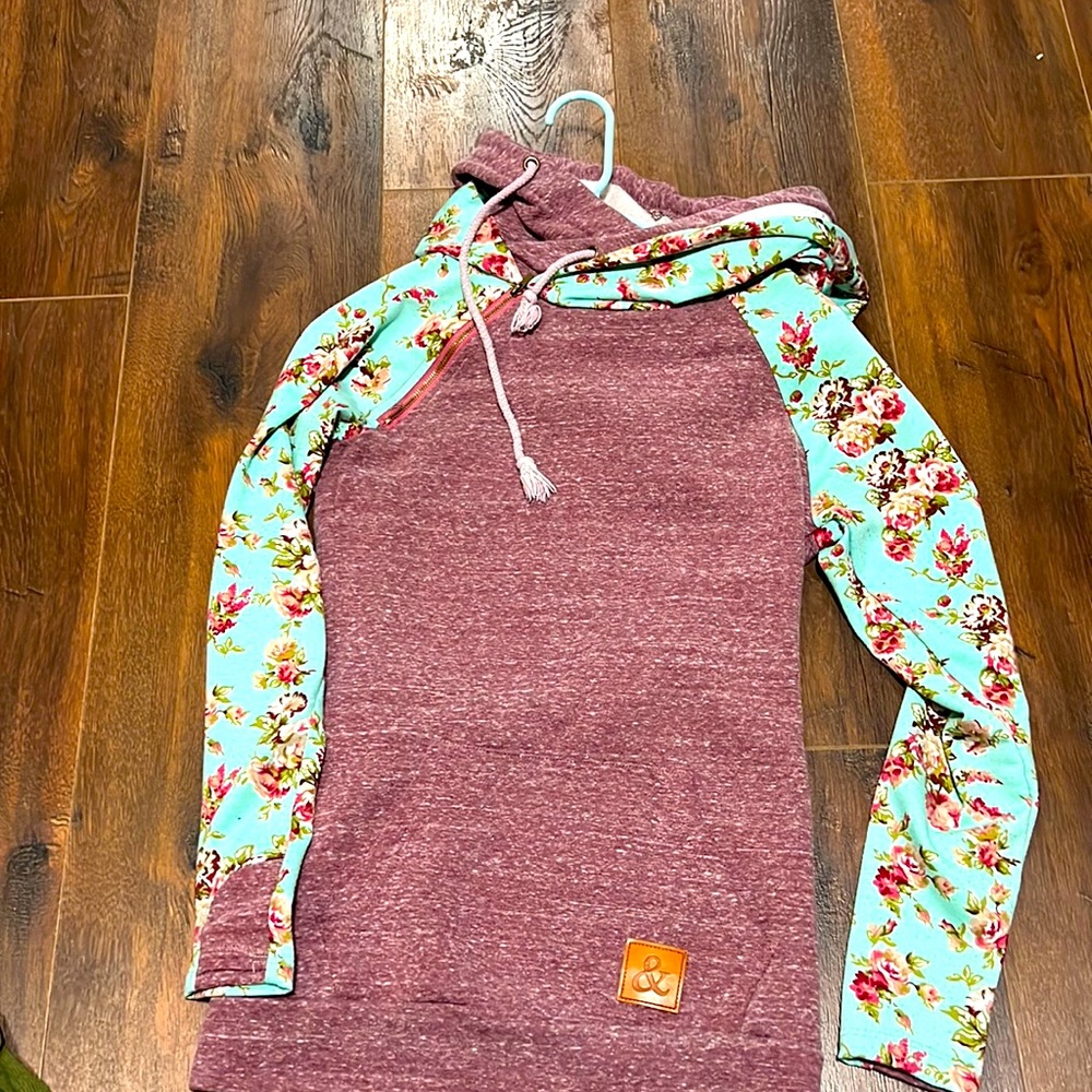 Double hooded sweater